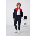 Tommylife Tommy Life Lacivert Pamuklu Kalın İçi Tüylü Yumuşak Dokulu Standart Fit Nakışlı Erkek Çocuk Eşofman Takım - 11 Lacivert