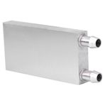 Tomotato Alüminyum Su Soğutma Bloğu Sıvı Su Soğutucu Isı Emici Sistem Bilgisayar Dizüstü CPU Radyatör Soğutucu Endotermik Kafa(40x60x12mm)