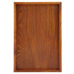 Tomotato Dikdörtgen Ahşap Çay Tepsisi, Servis Masası Tabağı Kare Şekilli Paspaslar Atıştırmalıklar Yiyecek Saklama Tabağı Sebze Meyve Tabağı Otel Evi için (35 * 24 cm)