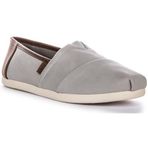 TOMS Alpargata_Drizzle Grey erkek spor ayakkabısı, Gri Drizzle Grey, 41 EU