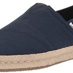 TOMS Kadın Alp Halat 2.0 Düz Loafer, Lacivert, 8.5