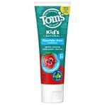 Tom's of Maine Doğal Çocuk Florürsüz Diş Macunu, Aptal Çilek, 5,1 oz. (orijinal formülde arka)