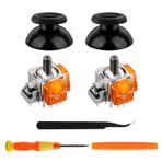 TOMSIN TMR Electromagnetic Joysticks Replacement for PS5 Controller, 2 Pack Anti-Drift magnetic Resistance Stick with 2 Pack Thumbstick Accessories Parts for Playstation 5 Controller