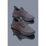 Tomsking Erkek Triko Füme Günlük Rahat Hafif Esnek Yürüyüş Sneaker Spor Ayakkabı