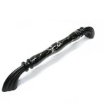 Tomurcuk 192 mm Siyah Desen Kaplama Porselen Kulp