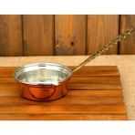 Tomurcuk Home Bakır Sos Tavası Yağ Kızartma Tava Sosluk Yağlık Derin Sosluk 2 No Ağız Çapı 14 cm
