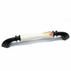 Tomurcuk Porselen 160 mm Siyah Desen Kulp