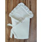 Tomuycuk 4 Kat Müslin Bebek Kundağı 85 x 85 cm Beyaz Kullanıma Uygun Şık Tasarım