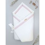 Tomuycuk Lila Bebek Battaniyesi %100 Pamuklu Doğal Organik Uyku Kundağı Hastane Çıkışı Yenidoğan Hediyelik - 86 x 86 cm