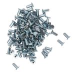 Tomvorks 100PCS Kaymaz Lastik Çiviler, Kamyon, Araç, Motosiklet Için Evrensel Tekerlek Metal Çiviler