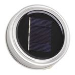 Tomvorks Alevsiz Güneş Peri Dize Kapakları, 20 LED 6.6ft Suya Dayanıklı Solar Mason Kavanoz Işıkları, Sıcak ışık kaynağı, dış Mekan Etkinlikleri Için, Otomatik Açma Ve Kapama Için Dahili
