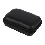 Tomvorks Mini Taşınabilir Saklama Çantası Düzenleyici 5 Renk Gadget Kılıfı Kulaklıklar Için U Disk Veri Kablosu IPX4 Su Geçirmez Darbeye Dayanıklı Toz Geçirmez Gezginler Ve Ofis (Siyah)