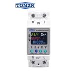 TOMZN 1x63A Monofaze Kaçak Akım Özellikli Voltaj ve Akım Koruma Rolesi Wifi Bağlantılı Şebeke Giriş