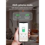 Tomzn Akıllı Voltaj ve Akım Koruma Rölesi, WiFi Özellikli Dahili Enerji Ölçer 63A - Akıllı Sigorta