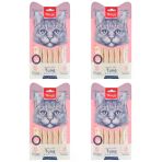 Ton ve Karidesli 5X14 gr Sıvı Kedi Ödülü x 4 Adet