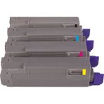 Toner Max® 46490632 C542 MC563 MC573 C532 Muadil Toner Set