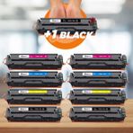 Toner Türk Hp 131A - CF210A Muadil Toner Takım 2'li Set Siyah Hediye