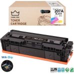 Toner Türk Hp 207A W2210A Muadil Toner Siyah- Çipli/ Laserjet M255 / M282 / M283