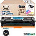 Toner Türk Hp 207A W2211A Muadil Toner Mavi- Çipli/ Laserjet M255 / M282 / M283