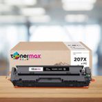 Toner Türk Hp 207X - W2210X Muadil Toner Siyah- Çipli / Hp Color Laserjet Pro M255DW / M255NW /M282NW /M283CDW /M283FDN /M283FDW - Renkli