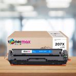 Toner Türk Hp 207X - W2211X Macuadil Toner Mavi - Çipli / Hp Color Laserjet Pro M255DW / M255NW /M282NW /M283CDW /M283FDN /M283FDW - Renkli