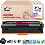 Toner Türk Hp 415A-W2033A Muadil Toner Kırmızı - Çipli / M455 / M480 / M454 / M478 / M479 - 0,5