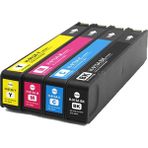 Toner Türk Hp 913A / PRO450 / PRO452 Kartuş Set - Renkli - Siyah
