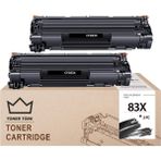Toner Türk Hp CF283X Muadil Toneri 2'li Paket/ M201 / M225