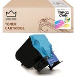 Toner Türk Konica Minolta Tnp-22 Muadil Toner Mavi / Bizhub C35 / C35P - Renkli
