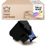 Toner Türk Konica Minolta Tnp-22 Muadil Toner Siyah / Bizhub C35 / C35P - Renkli