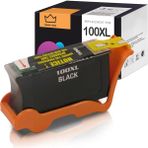 Toner Türk Lexmark 100XL / 14N1068E Siyah Muadil Kartuş - Renkli
