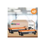tonermax Brother HL-1211W / TN-1040 Muadil Toner 2'li Ekonomik Paket