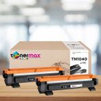 tonermax Brother TN-1040 Muadil Toner 2'li Ekonomik Paket / HL-1211/DCP-1510/HL-1110/MFC-1810/MFC-1910 - Black