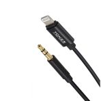 Tonex Ax-02 Lightning To Aux Ses 3.5Mm Audio Kablosu Siyah - 20 Adet