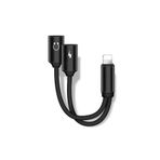 Tonex Sx-06 Nylon Orgu Lightning To Lightning Sarj Ve 3.5 Mm Kablo Kulaklik Donusturucu