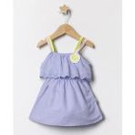 Tongs Baby Kız Çocuk Mor Elbise - Lila - 9 - 12 Ay