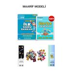 Tonguç 1. Sınıf Tüm Dersler Soru Bankası MAARİF MODELİ (UZAY + TIRTIL AYRAÇ + MİNİ D.+ KALEM B.)