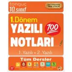 Tonguç 10.Sınıf Tüm Dersler 1.Dönem Yazılı Notları