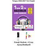 Tonguç 1'den 2'ye Hazırlık Kitabı Yeni Kapak Uzay A.+emoji Kalem Hediyeli 2026-2027 Maarif Modeli