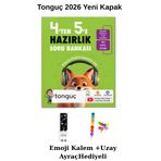 Tonguç 1'den 2'ye Hazırlık Soru Bankası, Yaz Tatili Kitabı, 2026-2027 Yeni Kapak, Emoji Kalem ve Uzay Ayraç Hediyeli