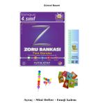 Tonguç 4. Sınıf Tüm Dersler Zoru Bankası (Emoji kalem+Mini defter+TIRTIL ayraç)