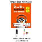 Tonguç 5'ten 6'ya Hazırlık Kitabı 2026 Yeni Kitap Uzay A.+emoji Kalem Hediyeli