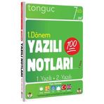 Tonguç 7.Sınıf 1.Dönem Yazılı Notları 1.Yazılı+2.Yazılı