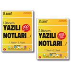 Tonguç 8. Sınıf Yazılı Notları Set 2 Kitap - 1. Ve 2. Dönem - 1. Ve 2. Yazılı