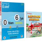 Tonguç Akademi 0'dan 6'ya Sayısal Konu Anlatımlı Soru Bankası ve Meydan Okuma Defteri