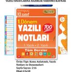 Tonguç Akademi 10. Sınıf Yazılı Notları 1. Dönem 1 ve 2. Yazılı ve Sezgistore Ayraç-Cetvel+Kalem