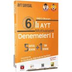 Tonguç Akademi 12. Sınıf 6’Lı Ayt Motivasyon Denemeleri I - Sayısal