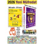 Tonguç Akademi 3'ten 4'e Hazırlık Kitabı 2026 Yaz Tatili 4. Sınıf Şampiyon Paketi Ingilizce Kelime Set