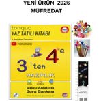 Tonguç Akademi 3’ten 4’e Hazırlık Kitabı (Kalem B. + Uzay A.)Yeni Ürün 2026 Müfredat