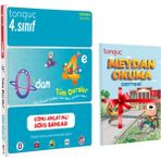 Tonguç Akademi 4. Sınıf 0'dan 4'e Tüm Dersler Konu Anlatımlı Soru Bankası + Meydan Okuma Defteri